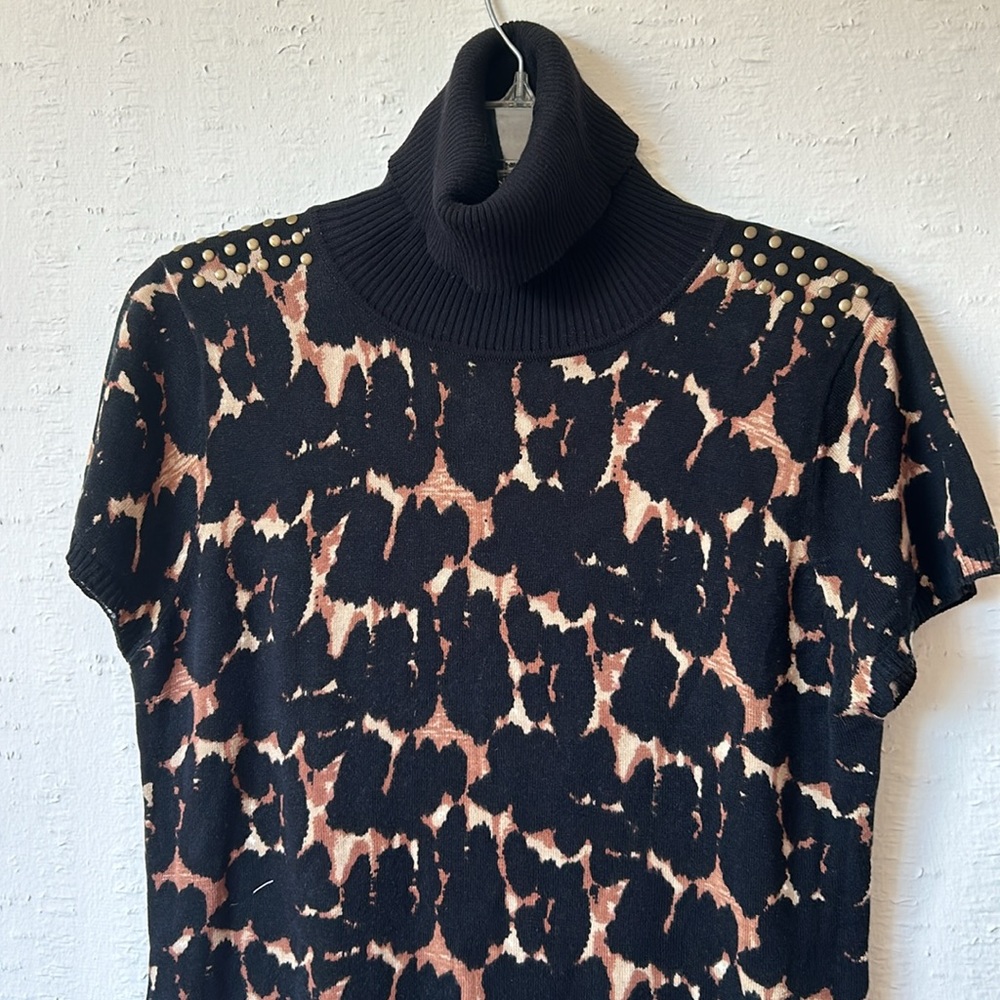 Adolfo Dominguez Leopard Mini Dress